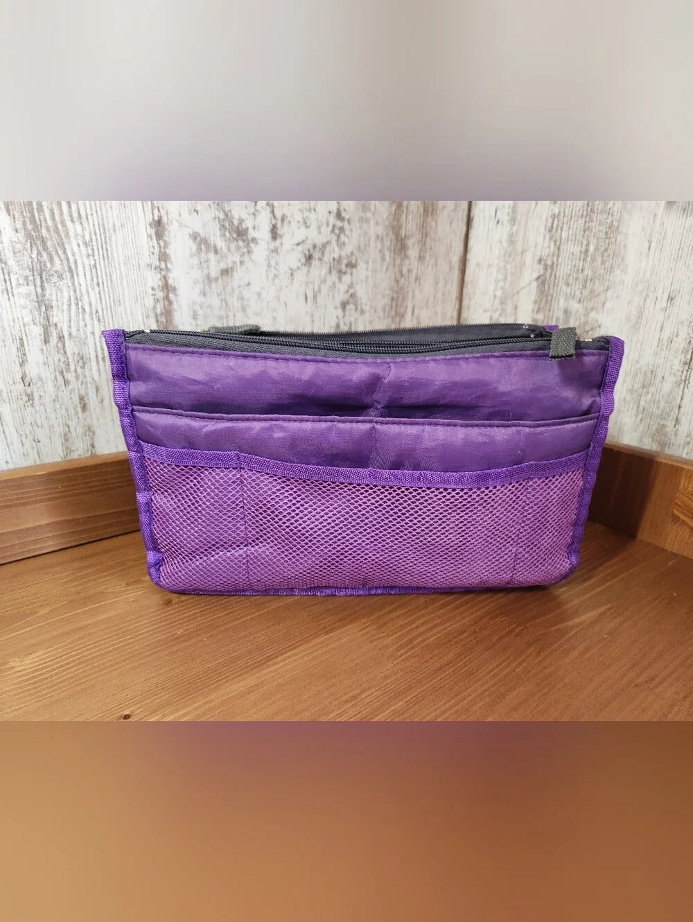 Women's Handbag Organizer Liner Tidy Travel Pouch Bag Cosmetic Pocket Insert